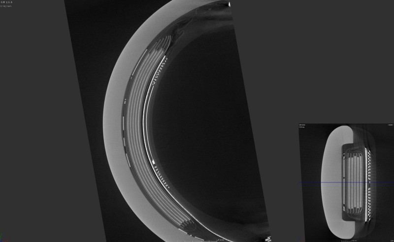 疊片弧形電池結構圖